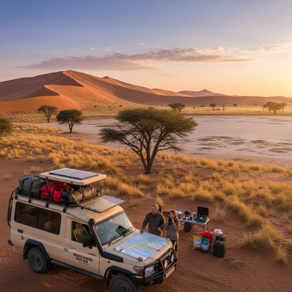 Préparer une aventure inoubliable dans le kalahari, désert de contrastes